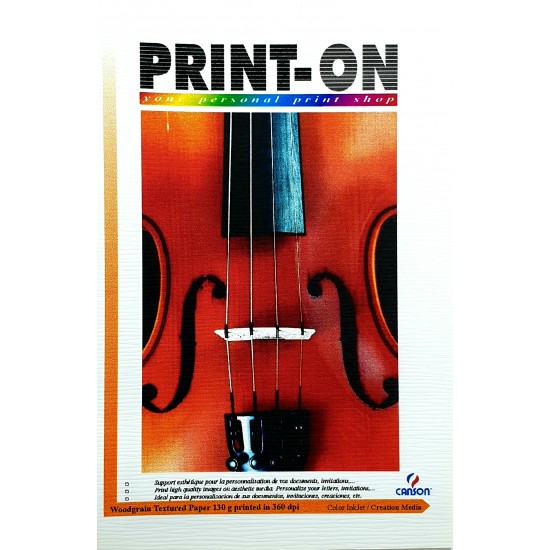 CANSON 130g 20 sheets color wood veneer printer paper